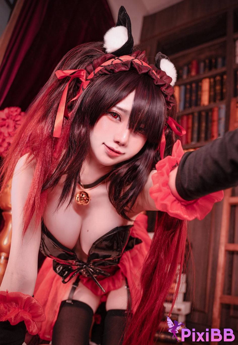 Cosplayer Sally Dora Snow Dorasnow Kurumi Cat Bunny Girl PixiBB.COM 004