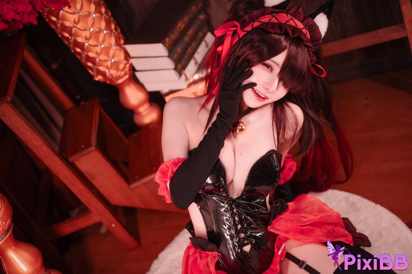 Cosplayer Sally Dora Snow Dorasnow Kurumi Cat Bunny Girl PixiBB.COM 008