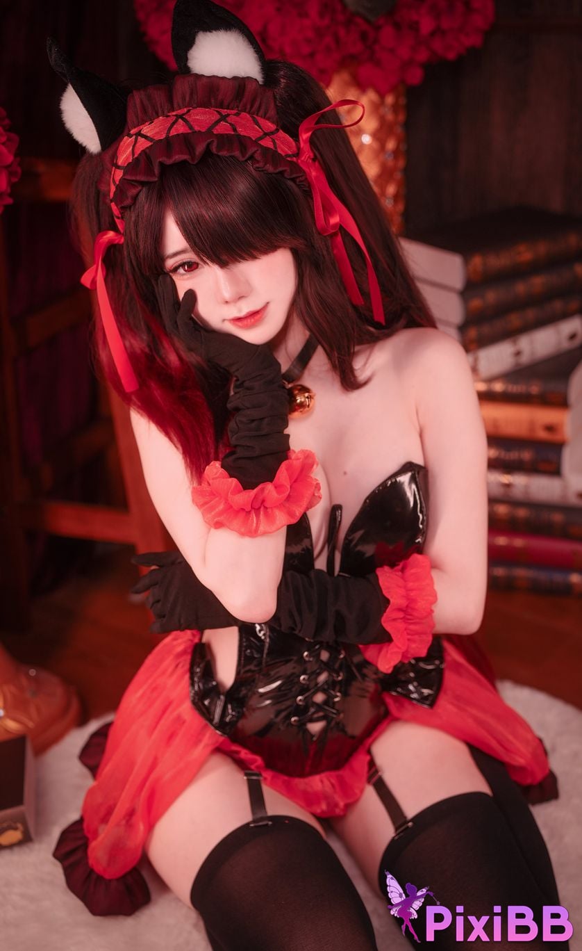 Cosplayer Sally Dora Snow Dorasnow Kurumi Cat Bunny Girl PixiBB.COM 022