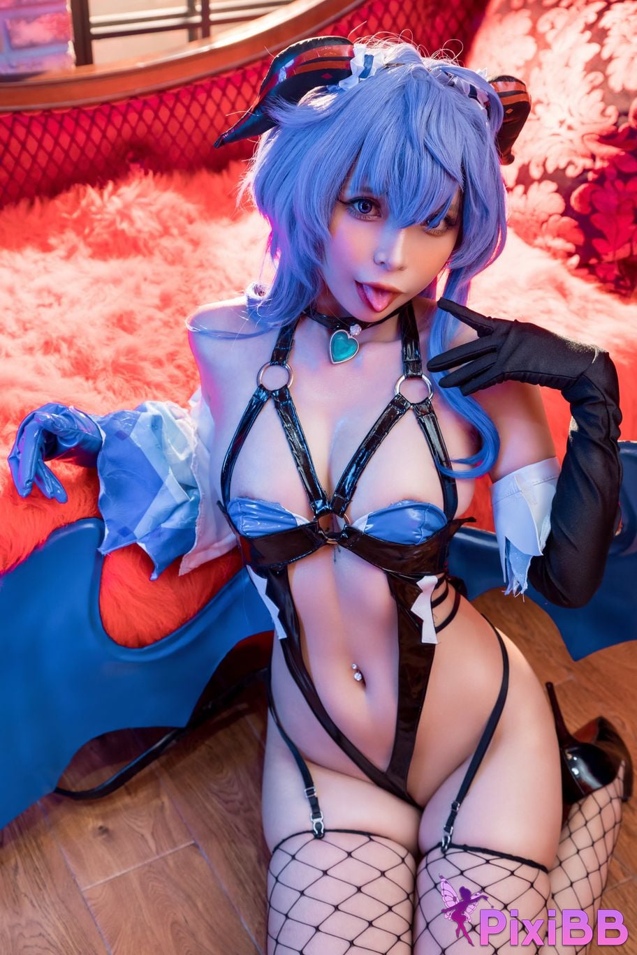 Umeko J Ganyu Succubus PixiBB.COM 8