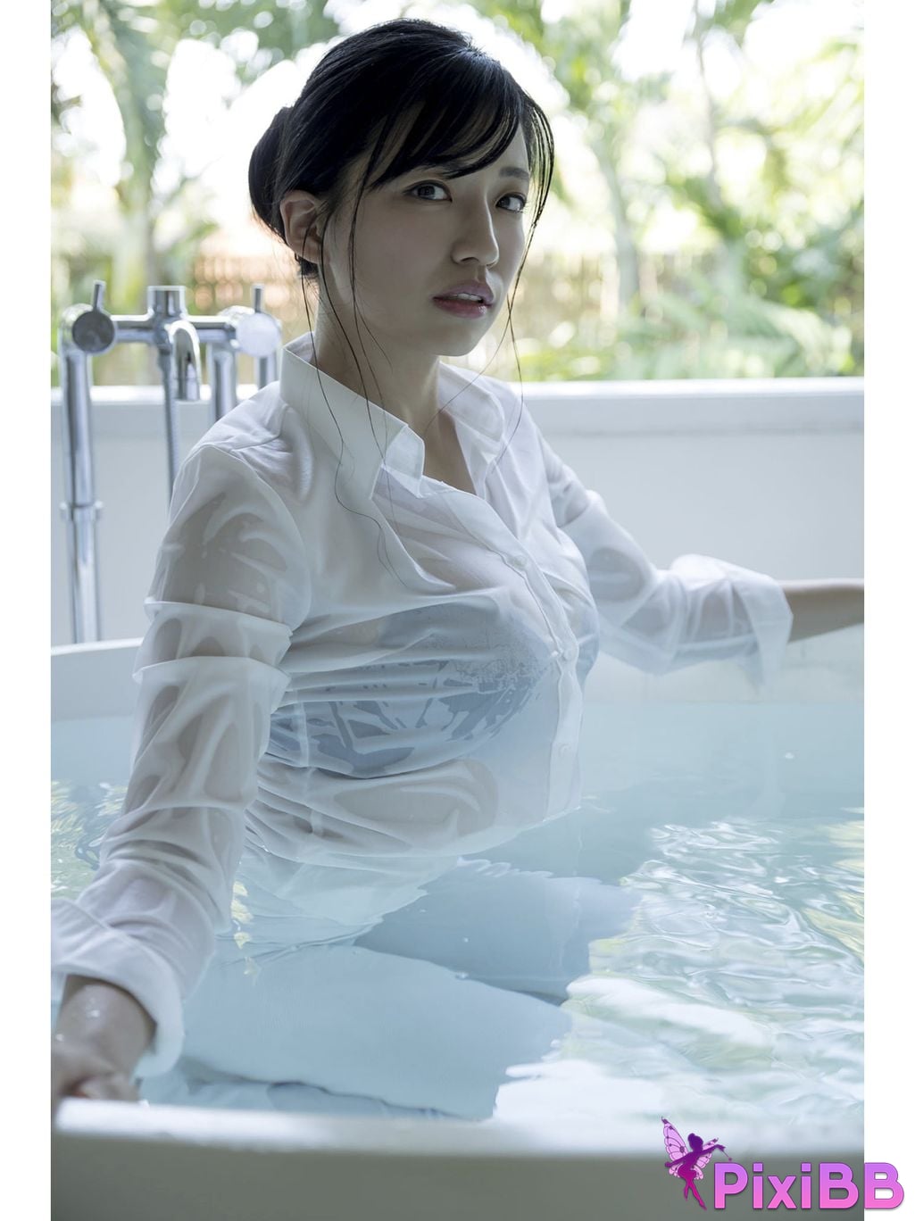 Japanese Idol Maria Sano Bamboo e Book Shower PixiBB.COM 020