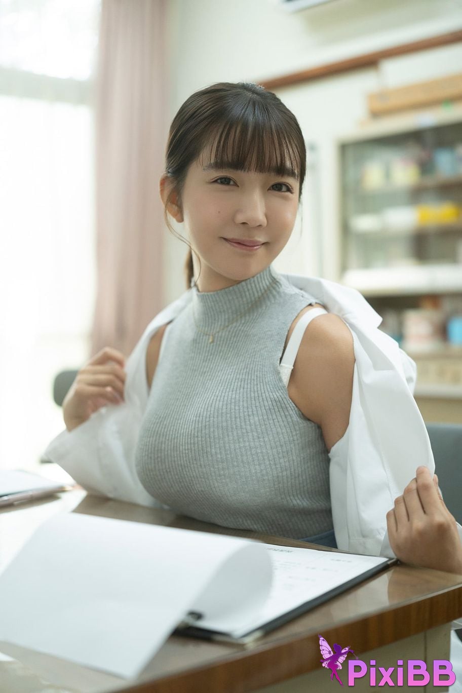 Japanese Idol Amau Kisumi Tian Yu Xi Chun zeroichi school season 2 PixiBB.COM 004