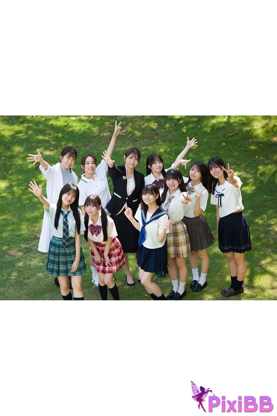 Japanese Idol Amau Kisumi Tian Yu Xi Chun zeroichi school season 2 PixiBB.COM 035