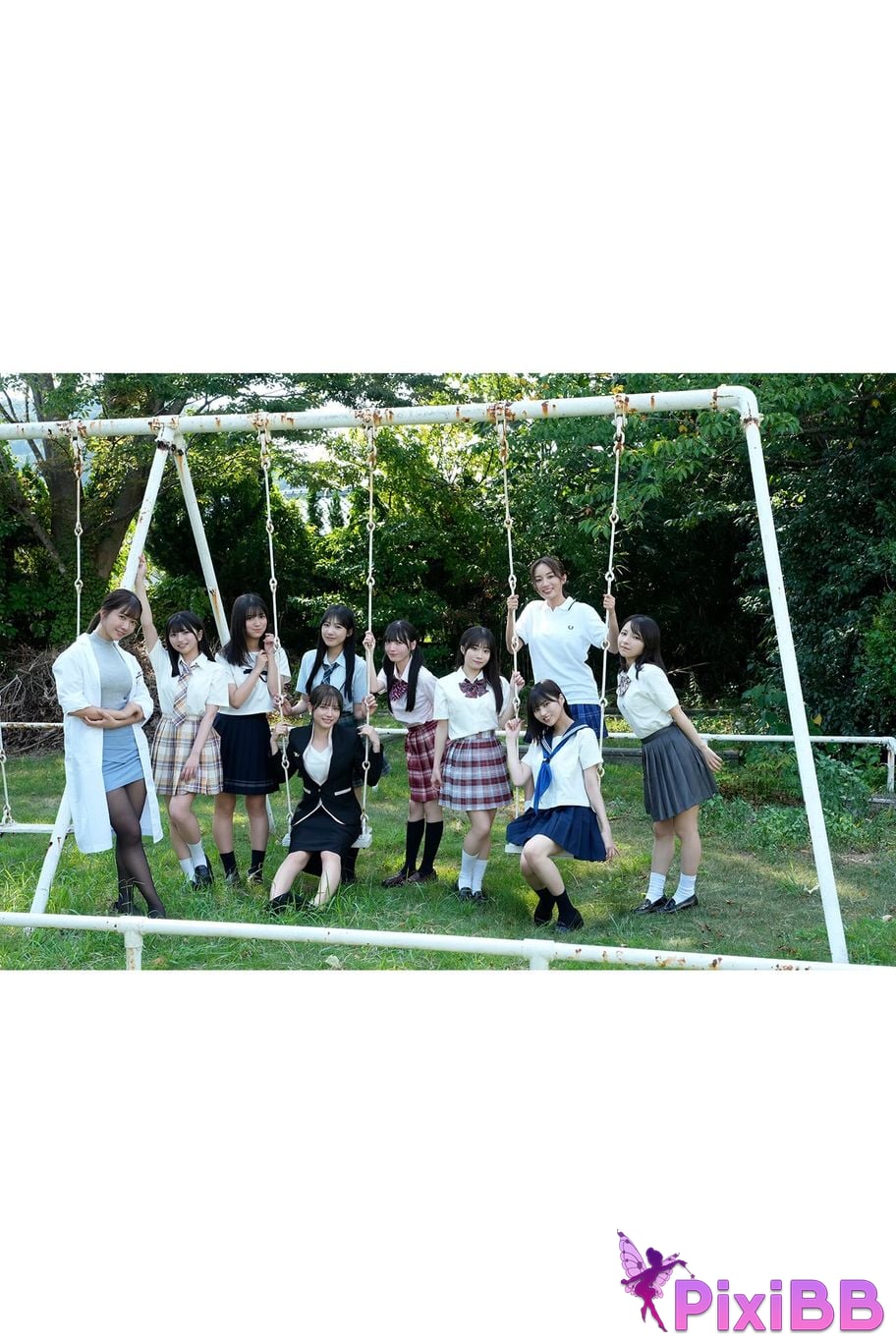 Japanese Idol Amau Kisumi Tian Yu Xi Chun zeroichi school season 2 PixiBB.COM 036