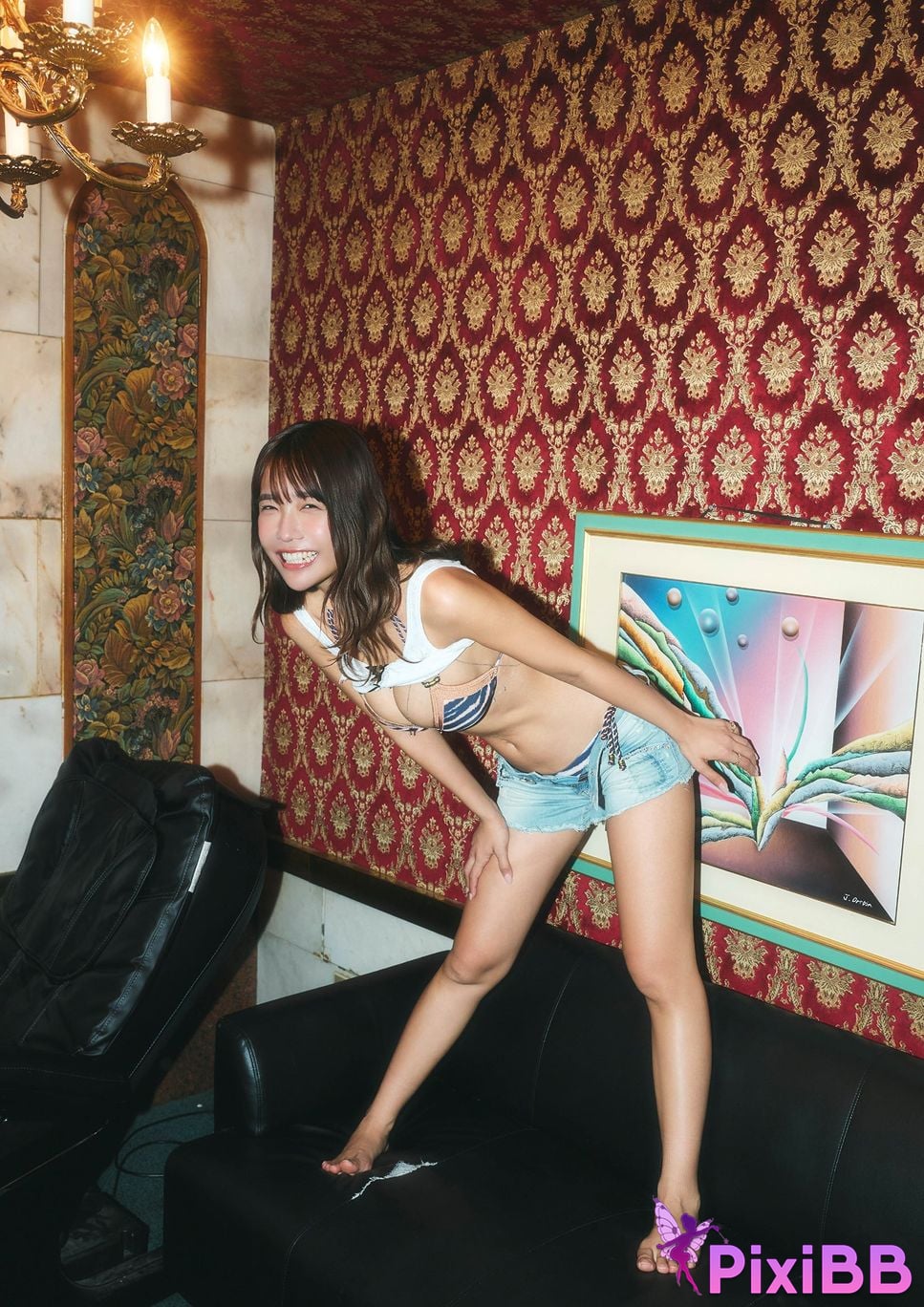 Japanese Idol Amau Kisumi Tian Yu Xi Chun Daitan Midnight DOLCE digital photo book PixiBB.COM 010