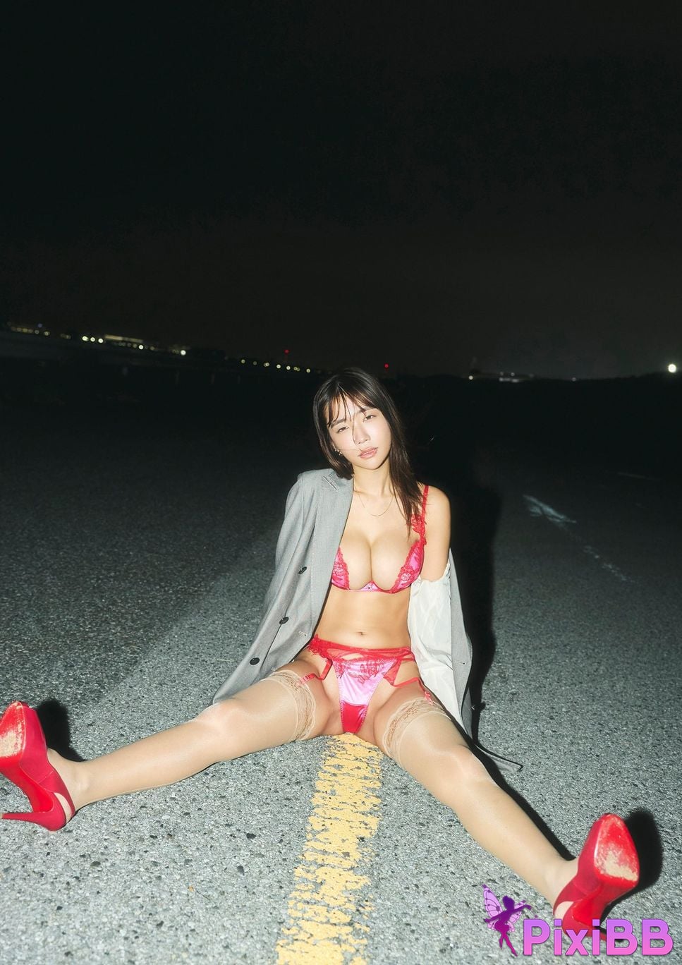 Japanese Idol Amau Kisumi Tian Yu Xi Chun Daitan Midnight DOLCE digital photo book PixiBB.COM 084