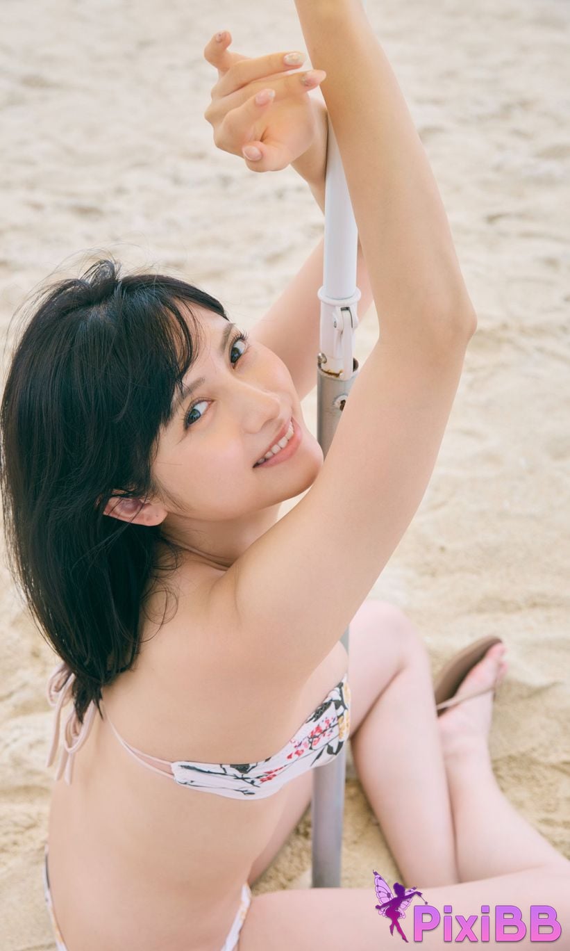 Japanese Idol Momotsuki Nashiko Large scale photo book ENJOY SUMMER Weekly Play PHOTO BOOK PixiBB.COM 053