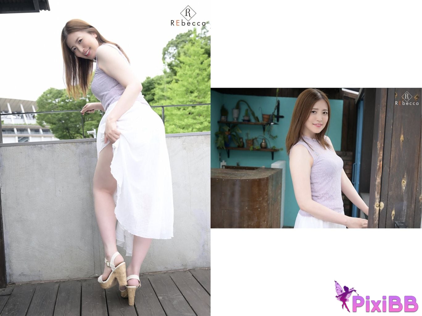 Japanese Idol Ririko Kinoshita Ririko3 Euphoric pink game S class idol PixiBB.COM 003