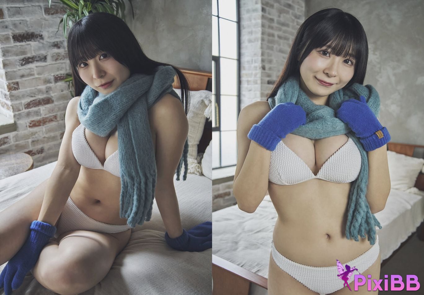 Japanese Idol Yua Amou Amaha weekly true story WJ girls digital photo book beginning of winter PixiBB.COM 010