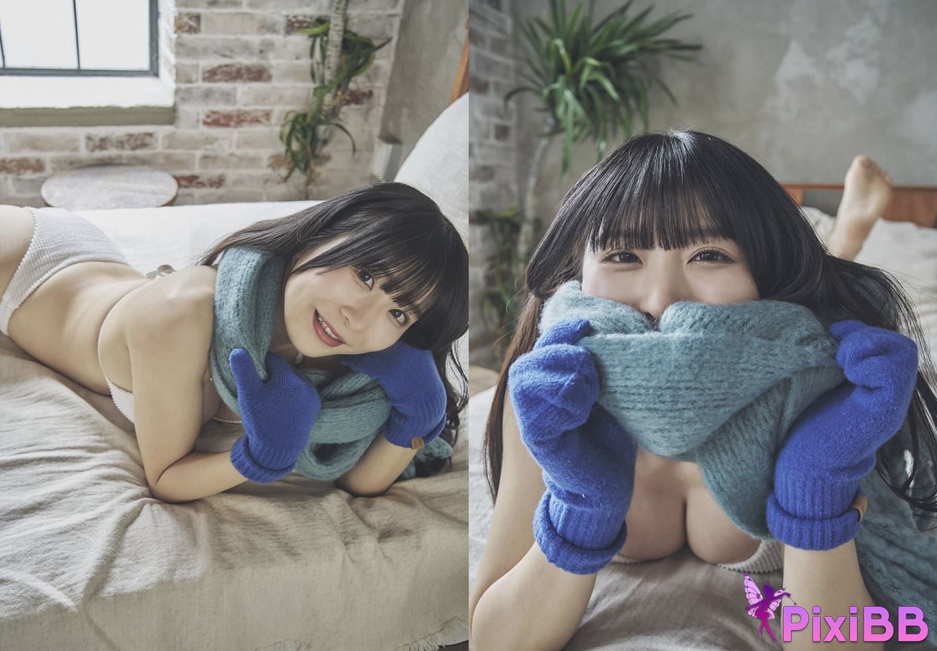 Japanese Idol Yua Amou Amaha weekly true story WJ girls digital photo book beginning of winter PixiBB.COM 011