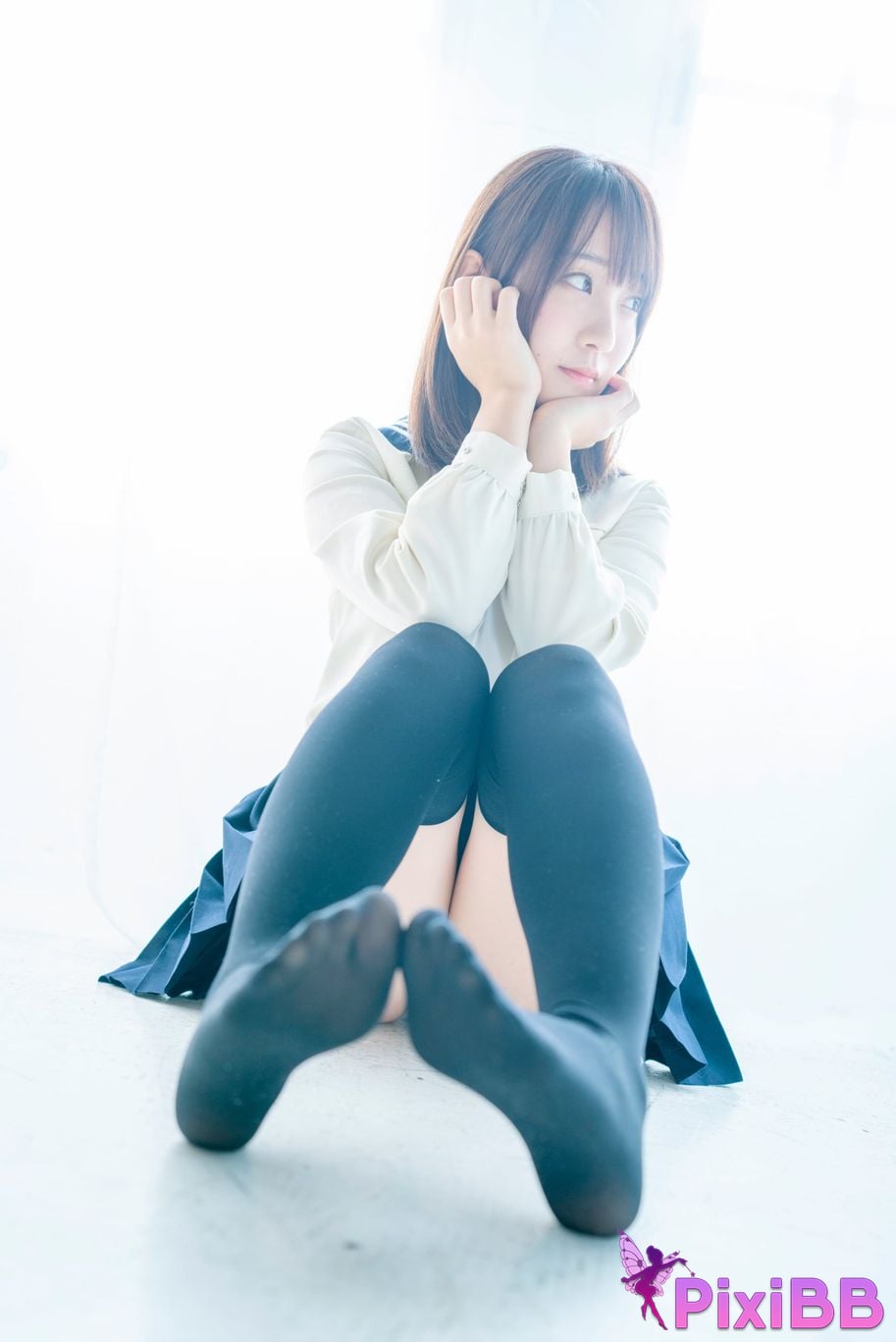 Japanese Idol Moe Iori Alien who loves Pants Tomoe is urgently invited to Iorins skirt ROM PixiBB.COM 003