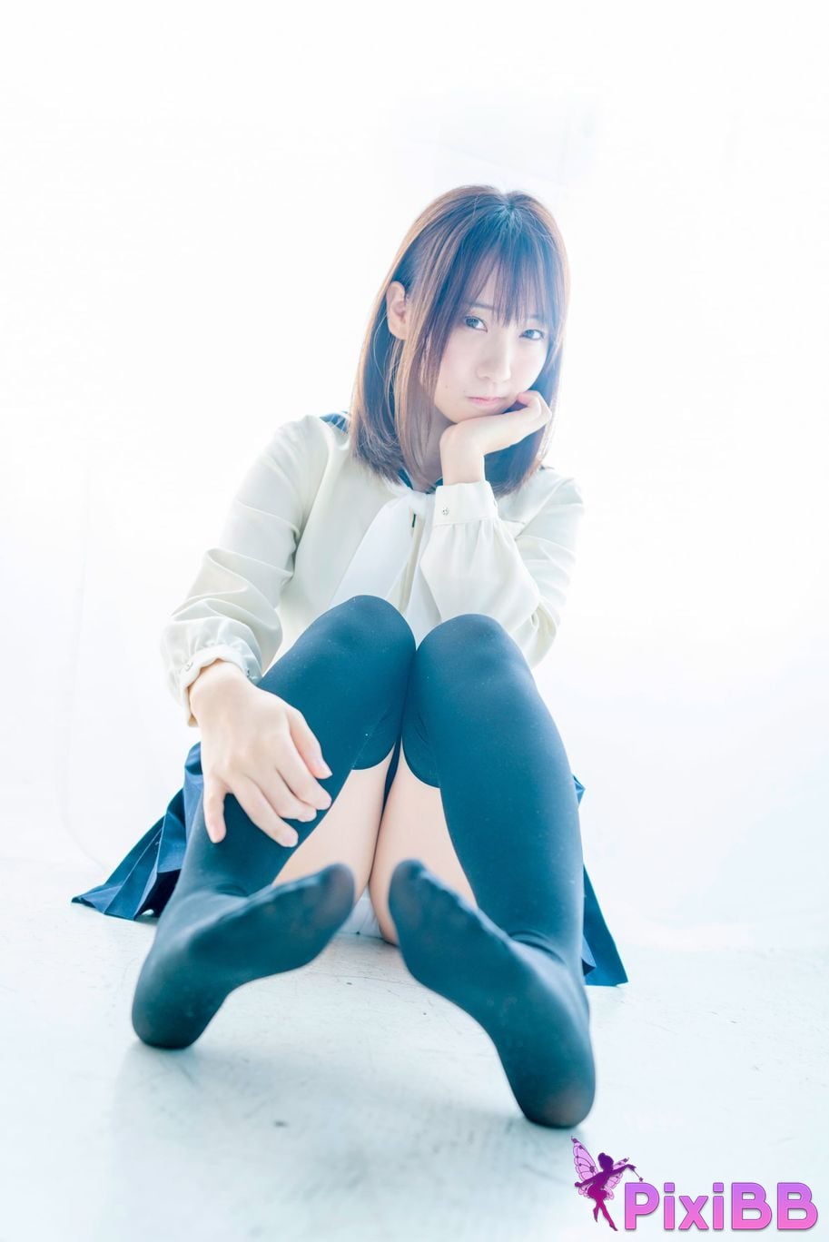 Japanese Idol Moe Iori Alien who loves Pants Tomoe is urgently invited to Iorins skirt ROM PixiBB.COM 005