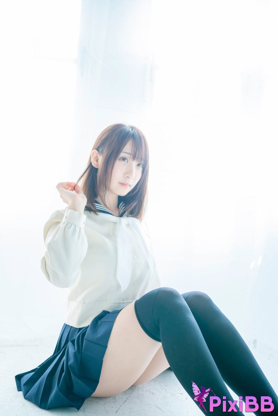 Japanese Idol Moe Iori Alien who loves Pants Tomoe is urgently invited to Iorins skirt ROM PixiBB.COM 010