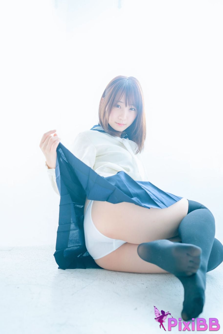 Japanese Idol Moe Iori Alien who loves Pants Tomoe is urgently invited to Iorins skirt ROM PixiBB.COM 016
