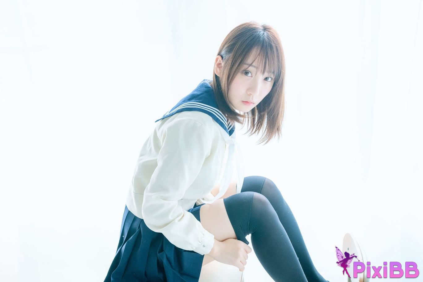 Japanese Idol Moe Iori Alien who loves Pants Tomoe is urgently invited to Iorins skirt ROM PixiBB.COM 019