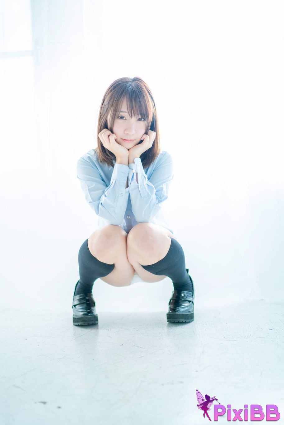 Japanese Idol Moe Iori Alien who loves Pants Tomoe is urgently invited to Iorins skirt ROM PixiBB.COM 113