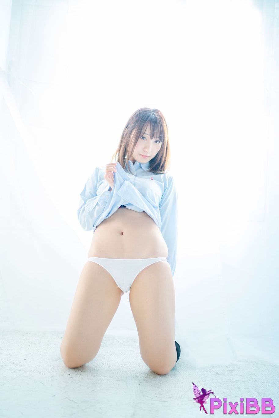 Japanese Idol Moe Iori Alien who loves Pants Tomoe is urgently invited to Iorins skirt ROM PixiBB.COM 121