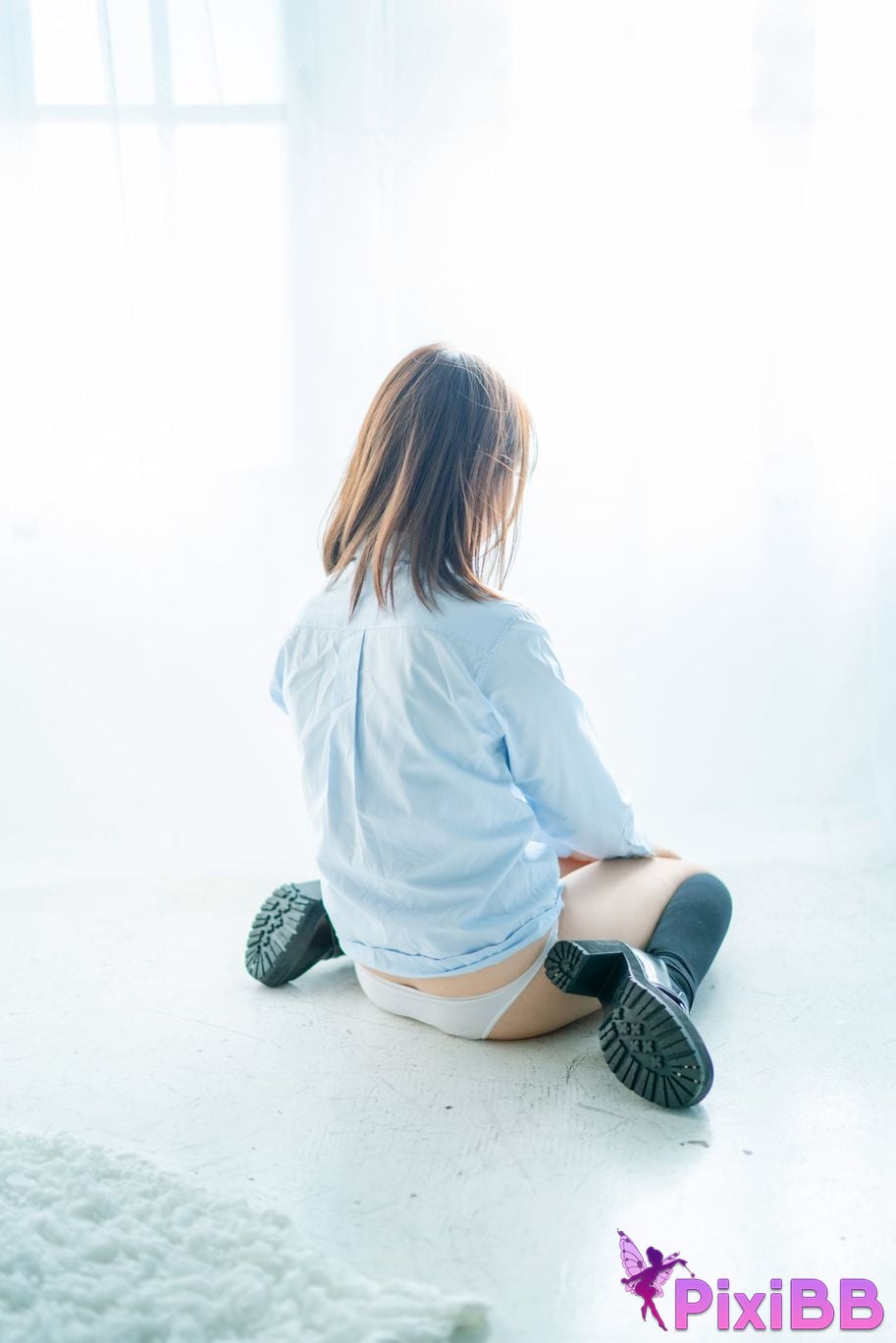 Japanese Idol Moe Iori Alien who loves Pants Tomoe is urgently invited to Iorins skirt ROM PixiBB.COM 132