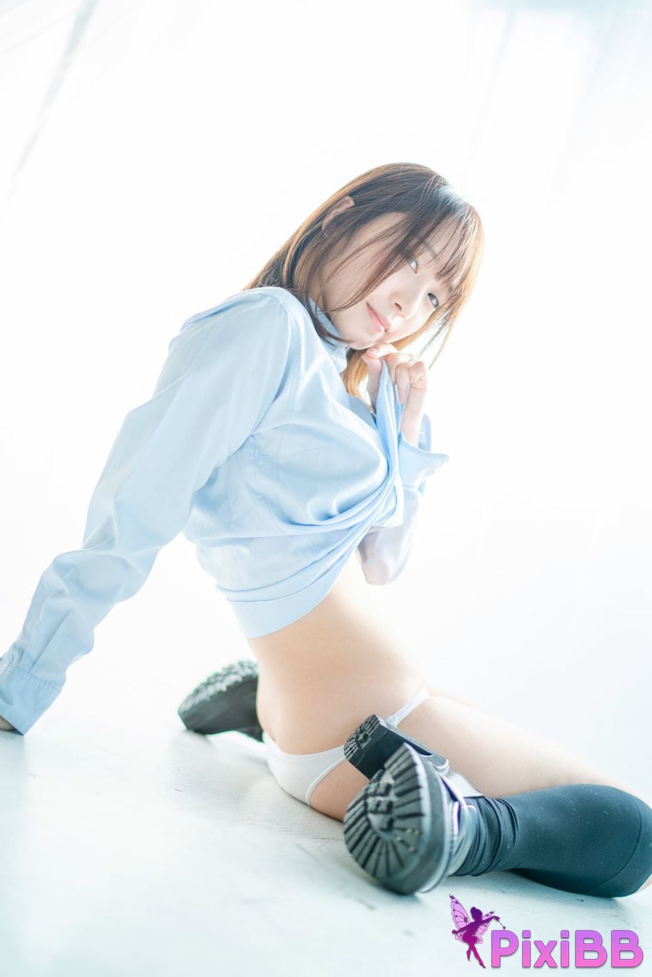 Japanese Idol Moe Iori Alien who loves Pants Tomoe is urgently invited to Iorins skirt ROM PixiBB.COM 133