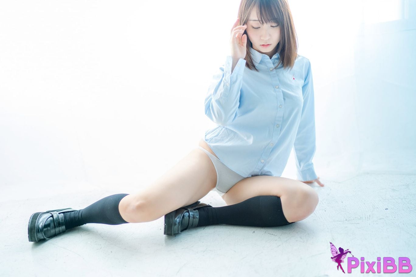 Japanese Idol Moe Iori Alien who loves Pants Tomoe is urgently invited to Iorins skirt ROM PixiBB.COM 135