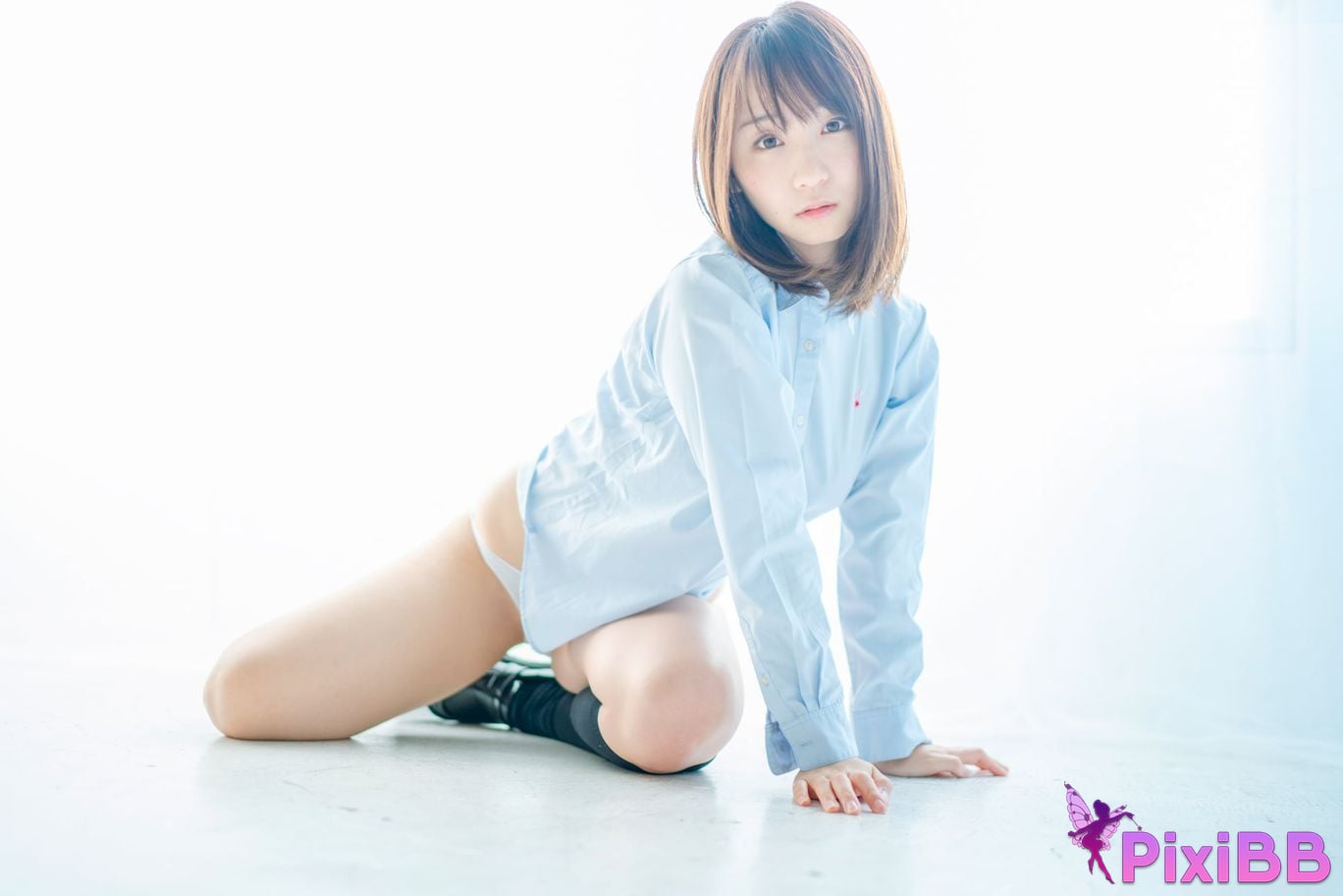 Japanese Idol Moe Iori Alien who loves Pants Tomoe is urgently invited to Iorins skirt ROM PixiBB.COM 136