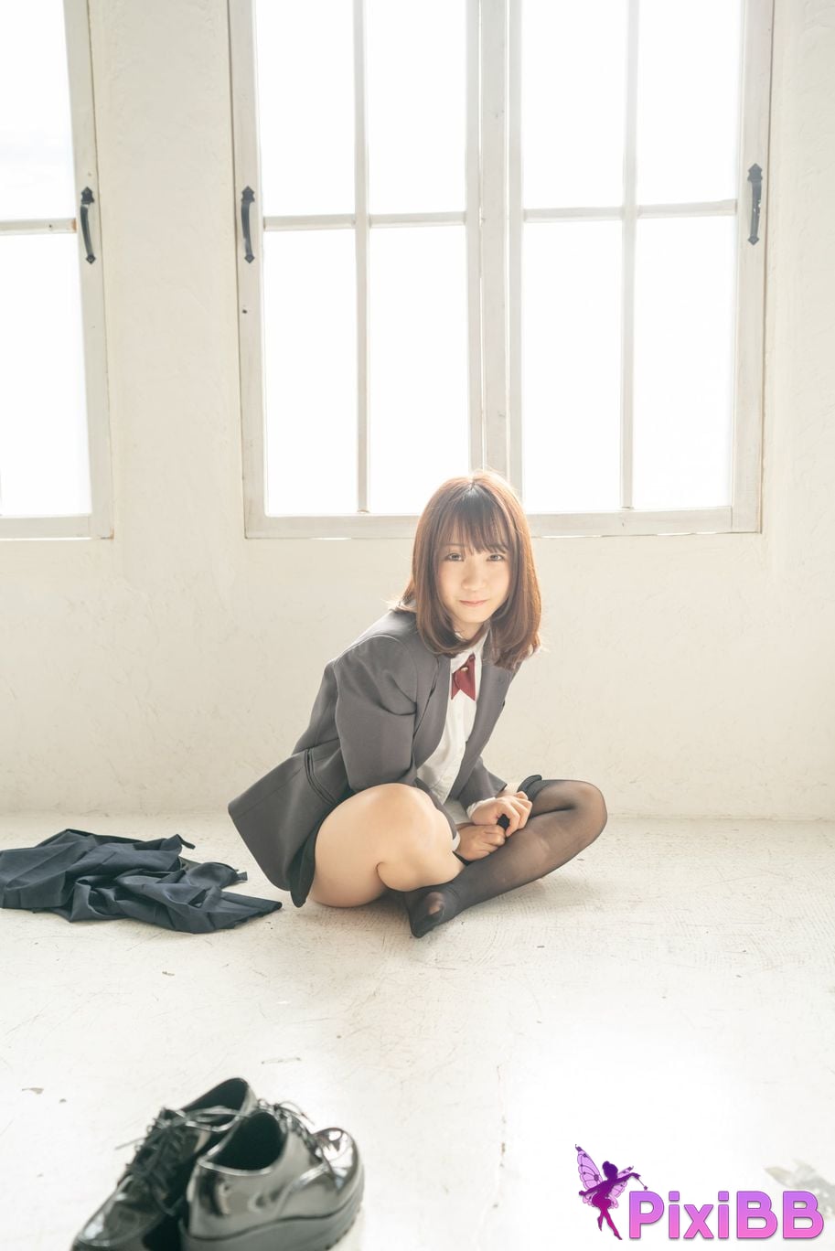 Japanese Idol Moe Iori Alien who loves Pants Tomoe is urgently invited to Iorins skirt ROM PixiBB.COM 212