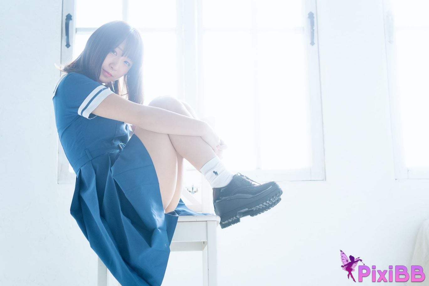 Japanese Idol Moe Iori Alien who loves Pants Tomoe is urgently invited to Iorins skirt ROM PixiBB.COM 222