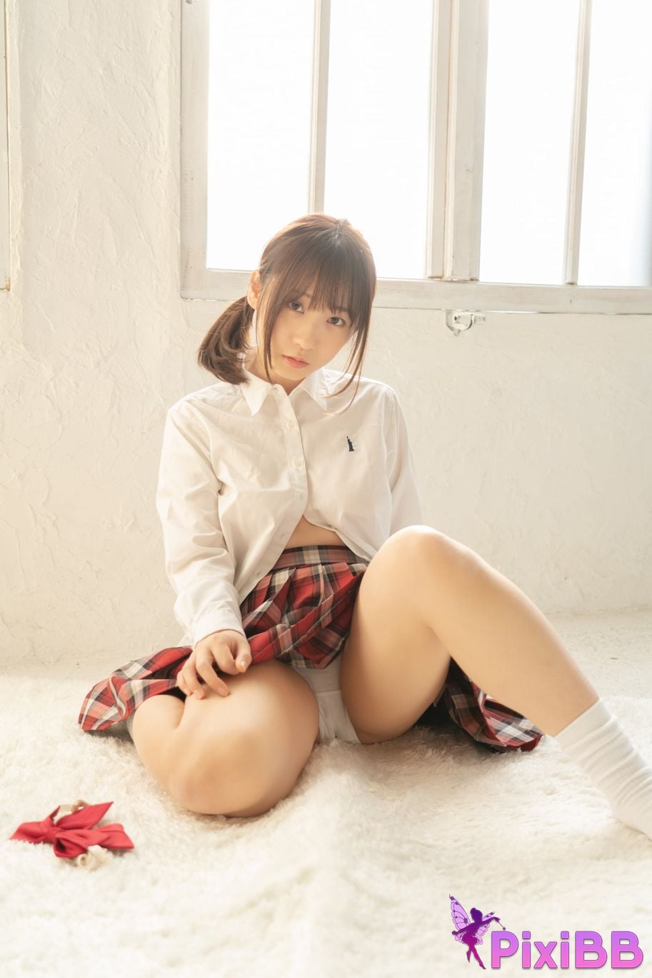 Japanese Idol Moe Iori Alien who loves Pants Tomoe is urgently invited to Iorins skirt ROM PixiBB.COM 259