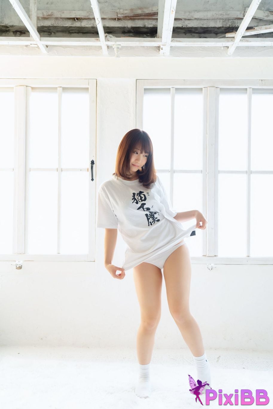 Japanese Idol Moe Iori Alien who loves Pants Tomoe is urgently invited to Iorins skirt ROM PixiBB.COM 291