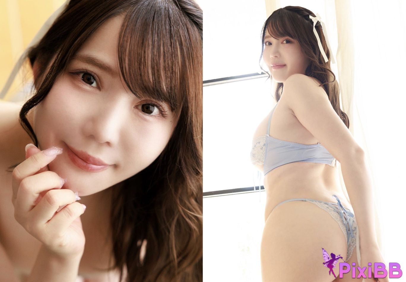 Japanese Idol Misa Momoshiro Peach White weekly true story WJ girls digital photo book PixiBB.COM 002