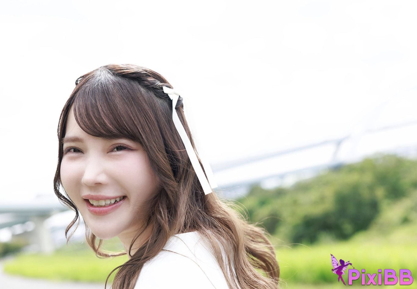 Japanese Idol Misa Momoshiro Peach White weekly true story WJ girls digital photo book PixiBB.COM 008