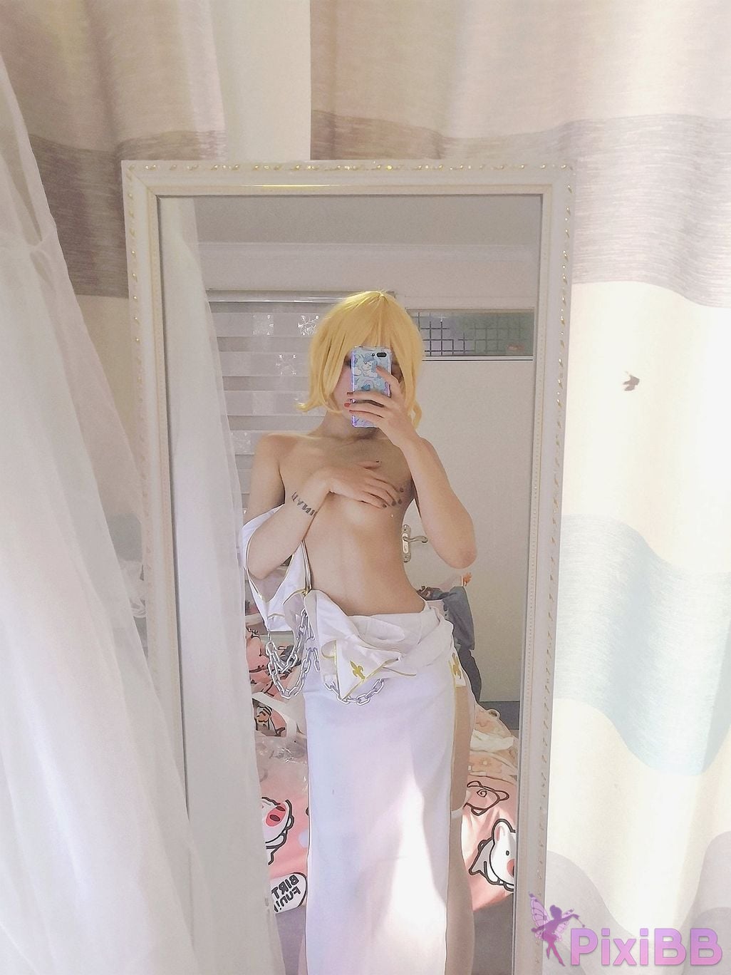 Cosplayer Titanium alloy TiTi bathing PixiBB.COM 001