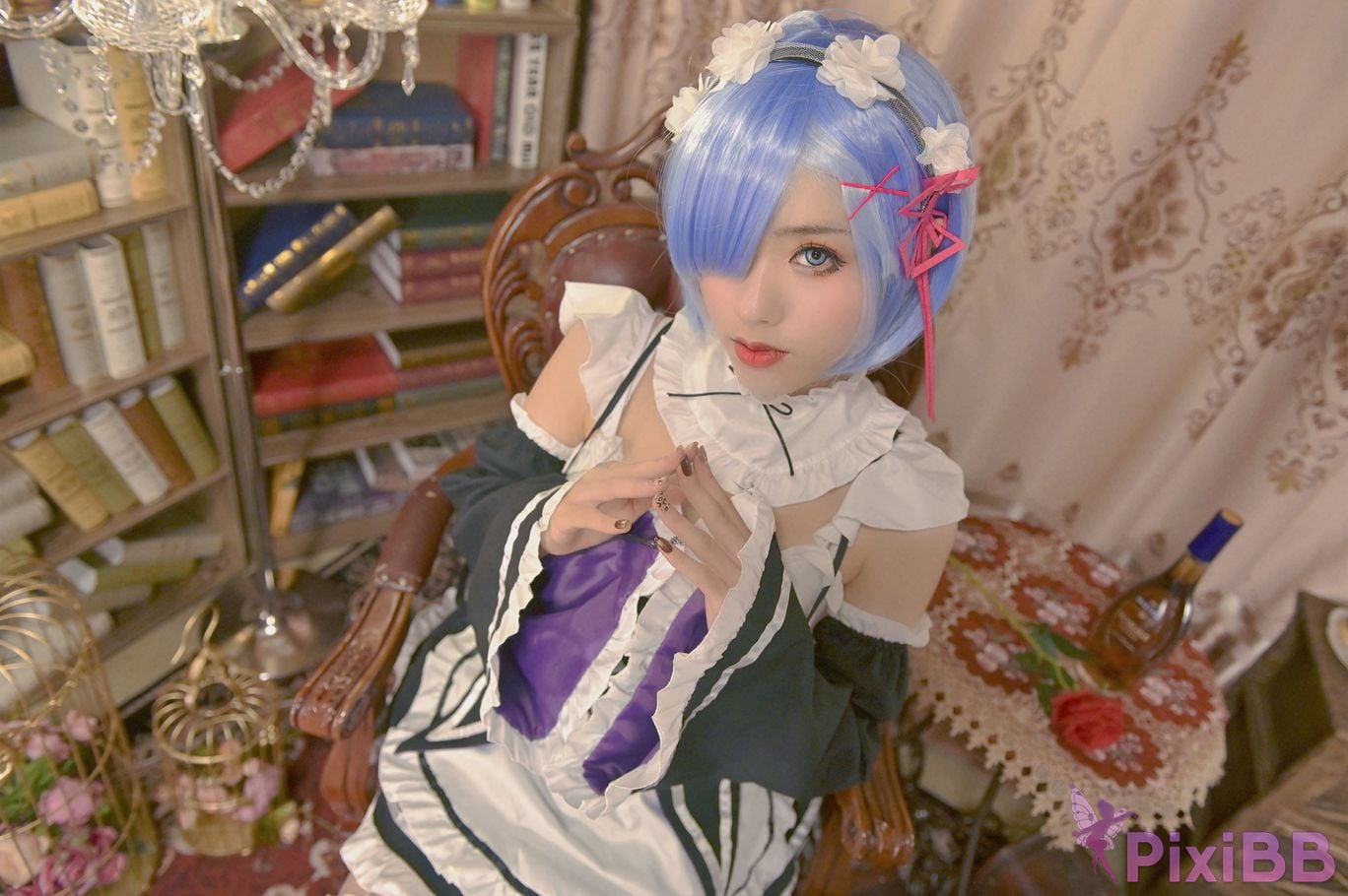 Cosplayer Titanium alloy TiTi Rem PixiBB.COM 002