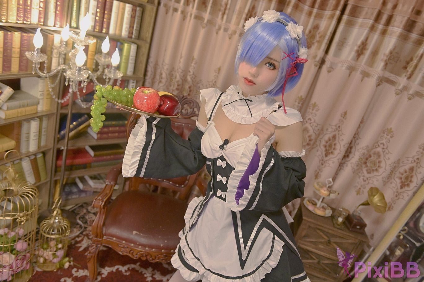 Cosplayer Titanium alloy TiTi Rem PixiBB.COM 007