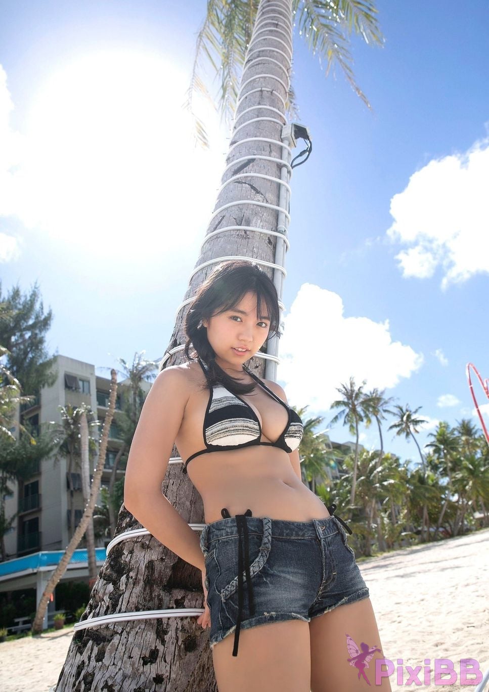 Japanese Idol Yuno Ohara Young Champion Digigra Yunos deep breath PixiBB.COM 023