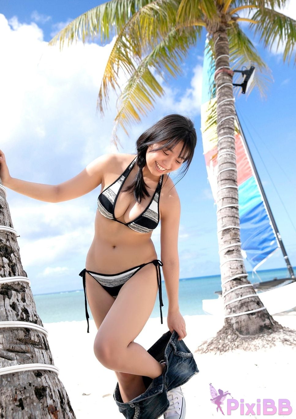 Japanese Idol Yuno Ohara Young Champion Digigra Yunos deep breath PixiBB.COM 024