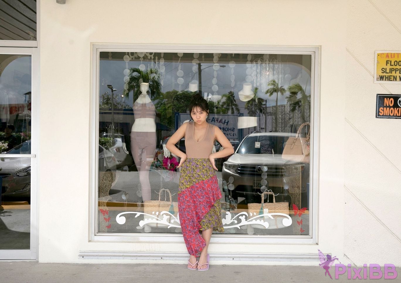 Japanese Idol Yuno Ohara Young Champion Digigra Yunos deep breath PixiBB.COM 035