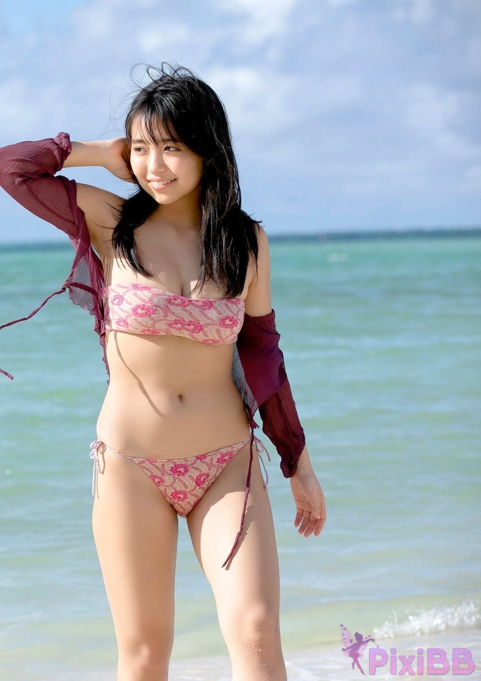 Japanese Idol Yuno Ohara Young Champion Digigra Yunos deep breath PixiBB.COM 065