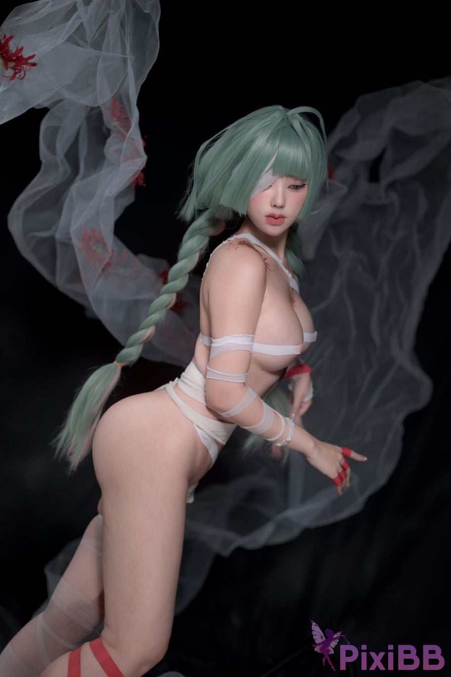 Cosplayer Titanium alloy TiTi Floro PixiBB.COM 006