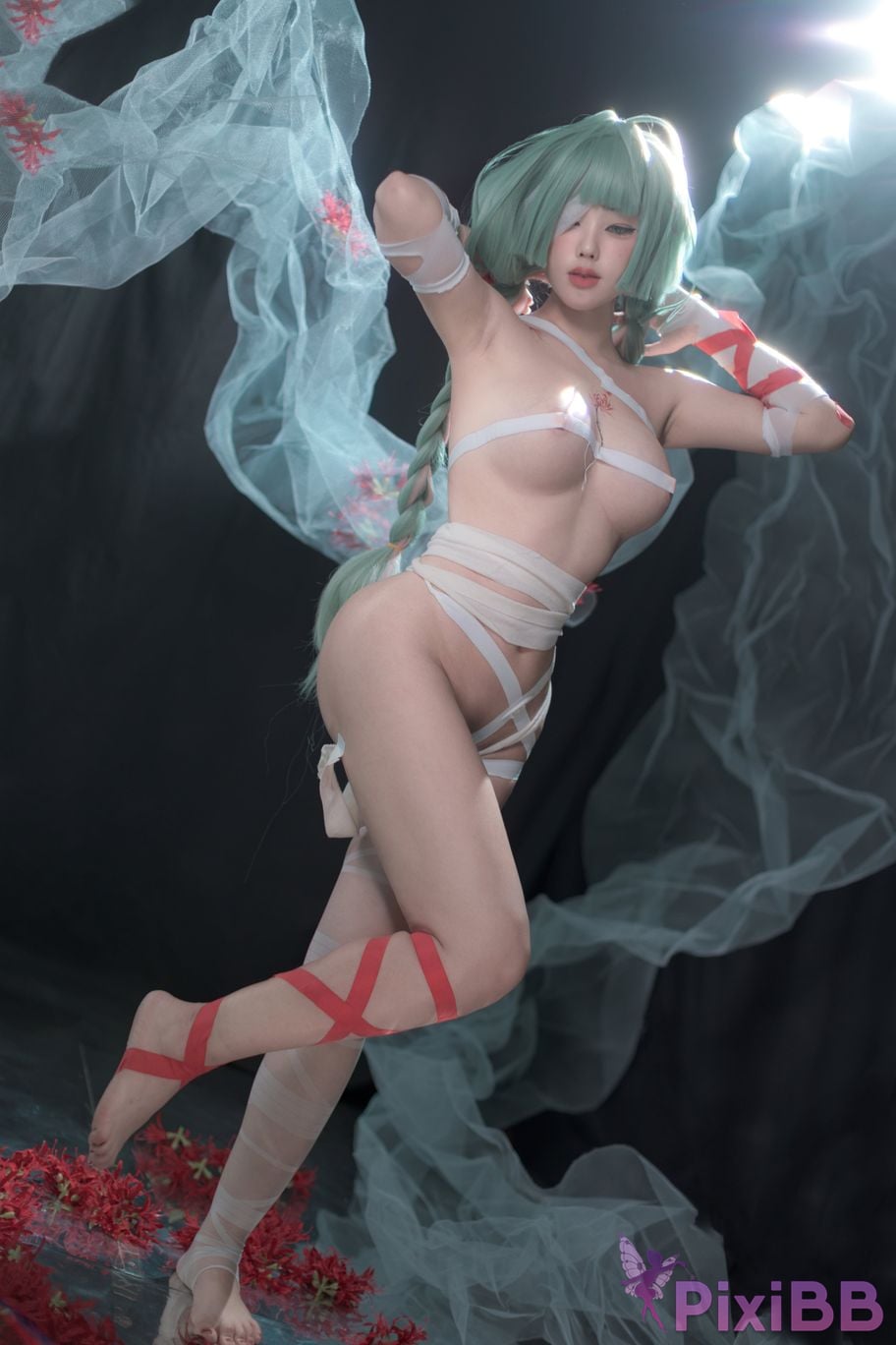 Cosplayer Titanium alloy TiTi Floro PixiBB.COM 008