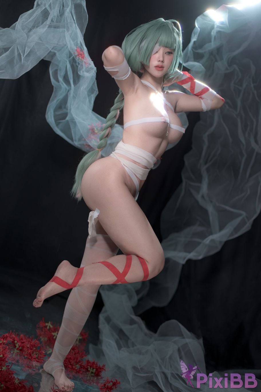 Cosplayer Titanium alloy TiTi Floro PixiBB.COM 009