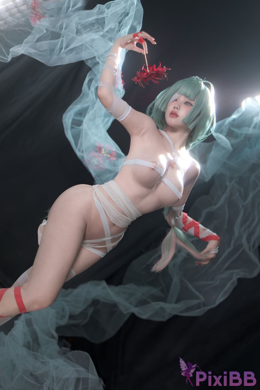 Cosplayer Titanium alloy TiTi Floro PixiBB.COM 011