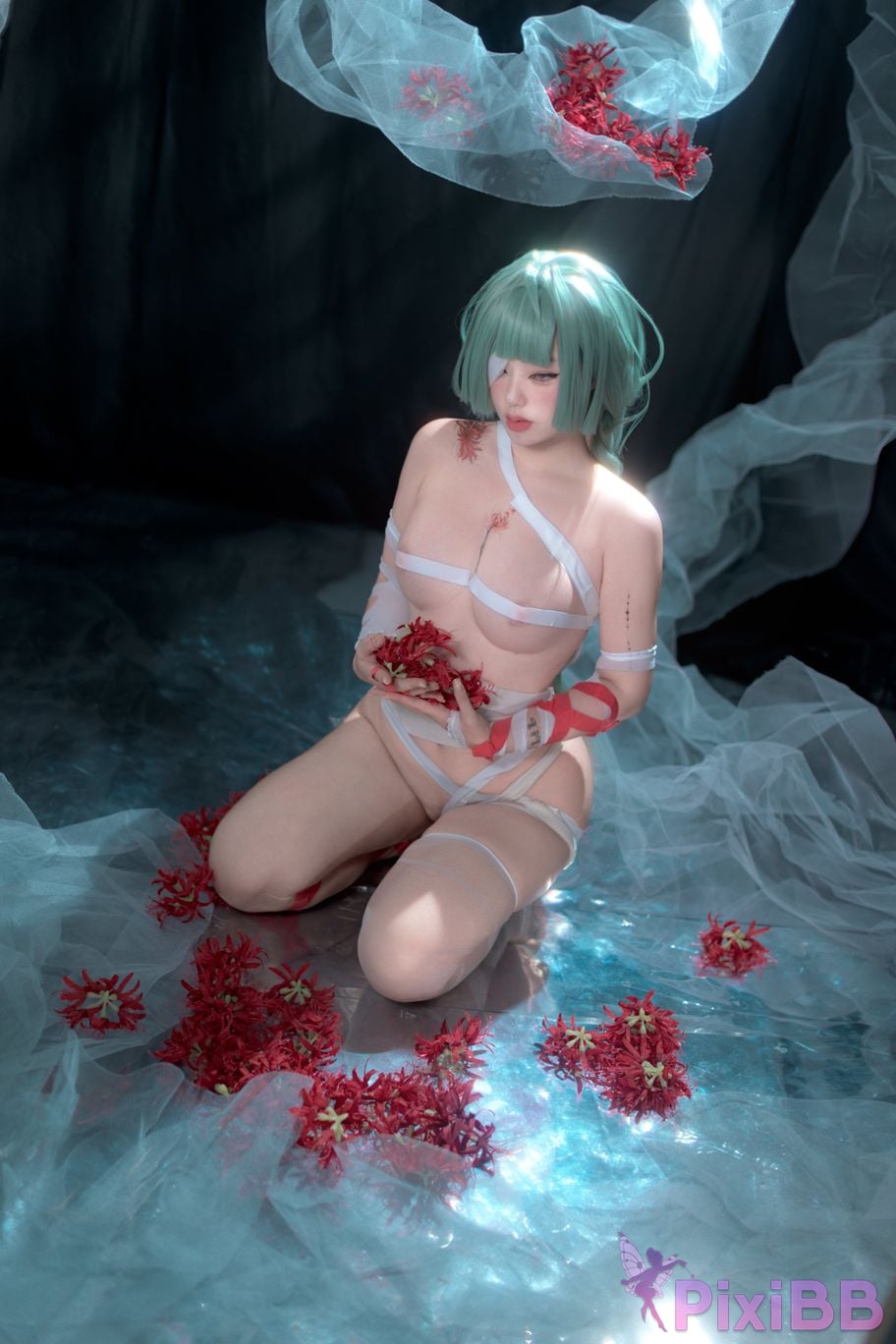 Cosplayer Titanium alloy TiTi Floro PixiBB.COM 033