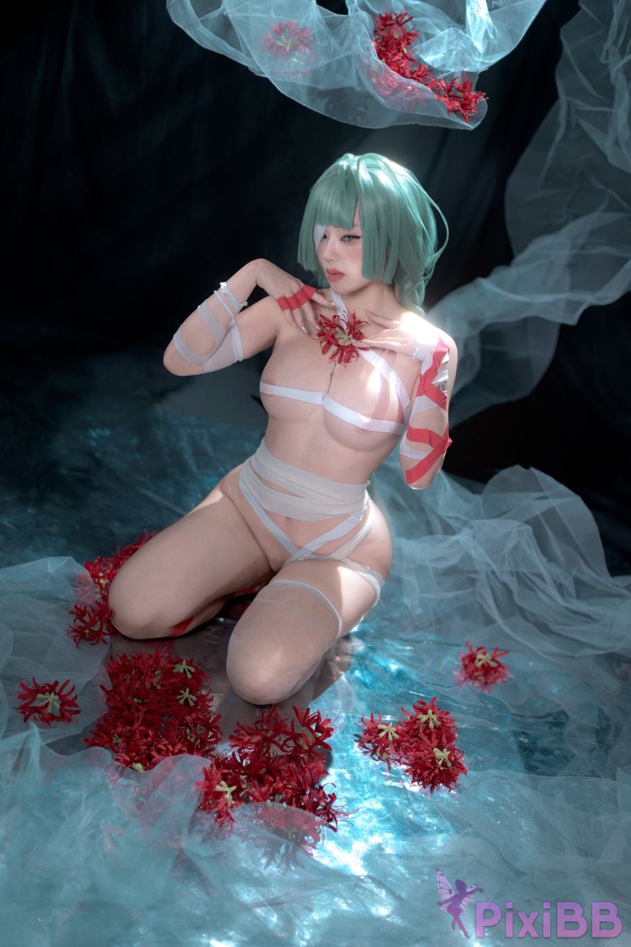 Cosplayer Titanium alloy TiTi Floro PixiBB.COM 036