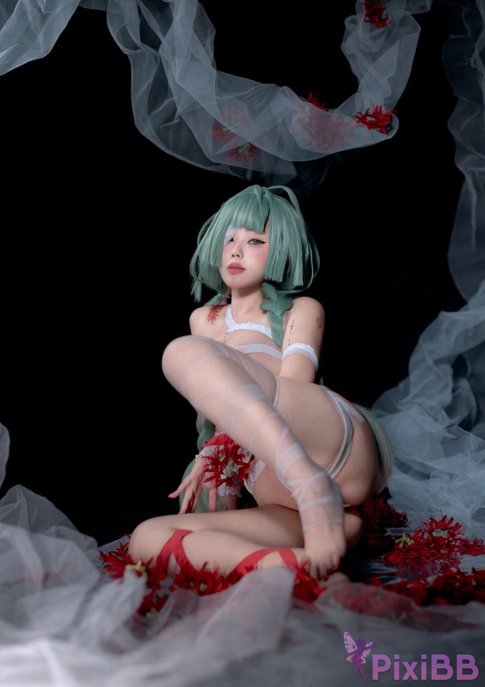 Cosplayer Titanium alloy TiTi Floro PixiBB.COM 060