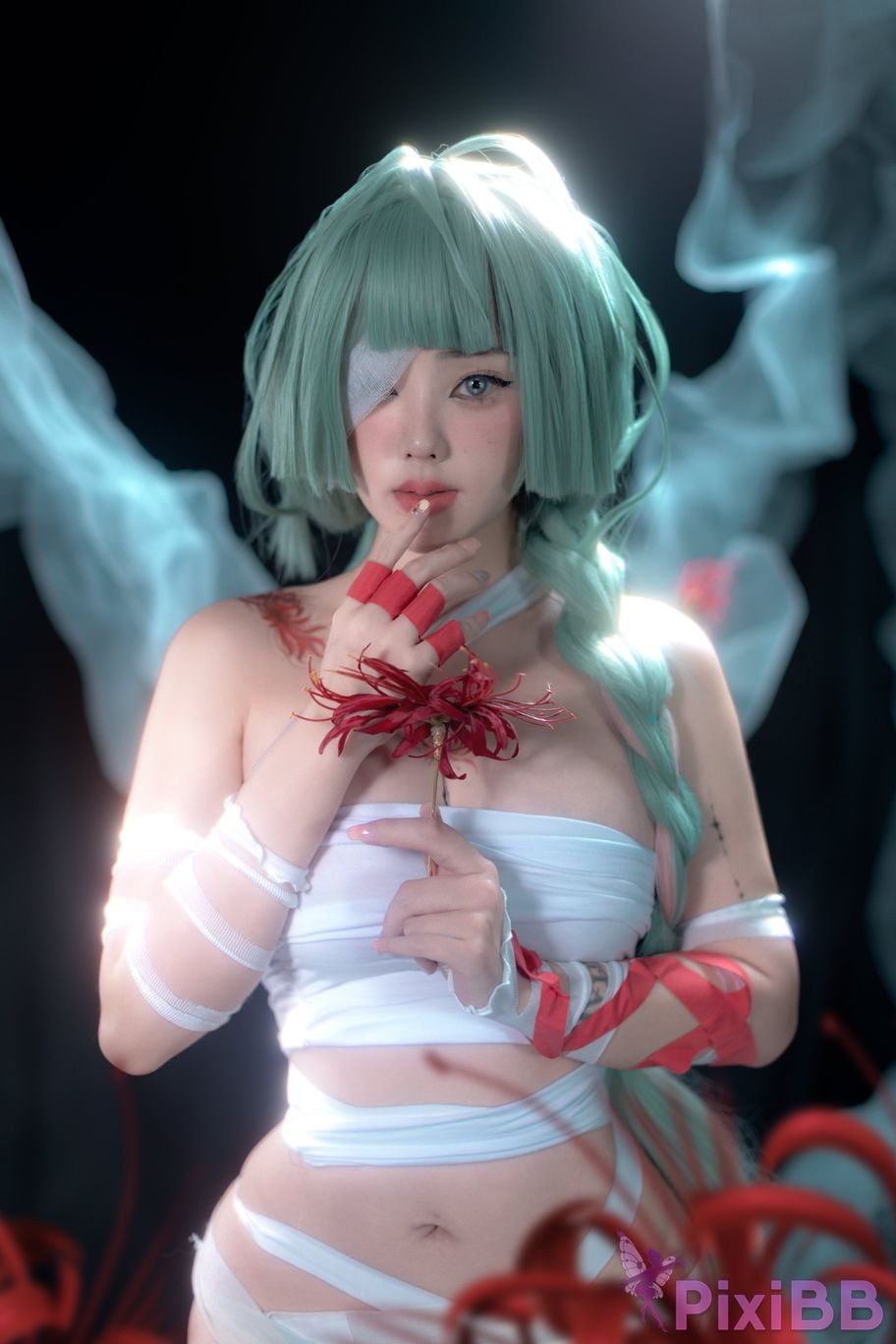 Cosplayer Titanium alloy TiTi Floro PixiBB.COM 083