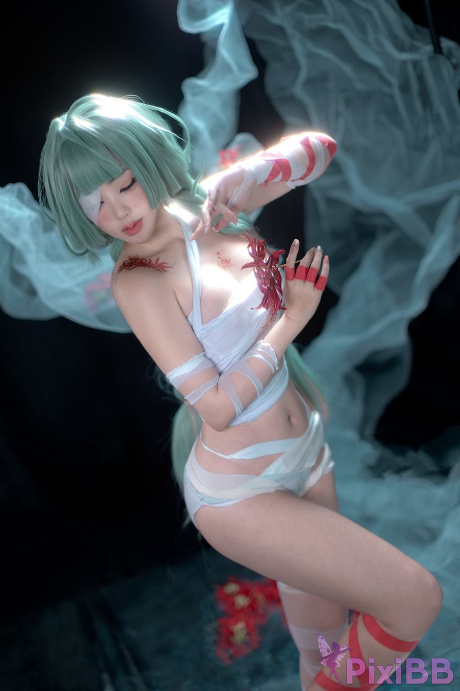 Cosplayer Titanium alloy TiTi Floro PixiBB.COM 085