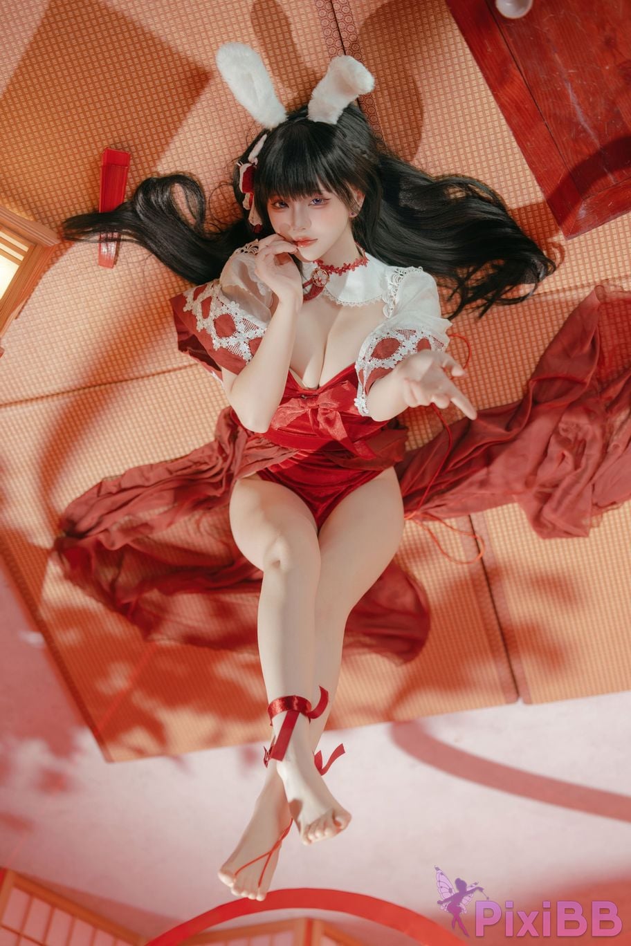 Cosplayer Island fish azur lane mountains praying witch rabbit PixiBB.COM 004