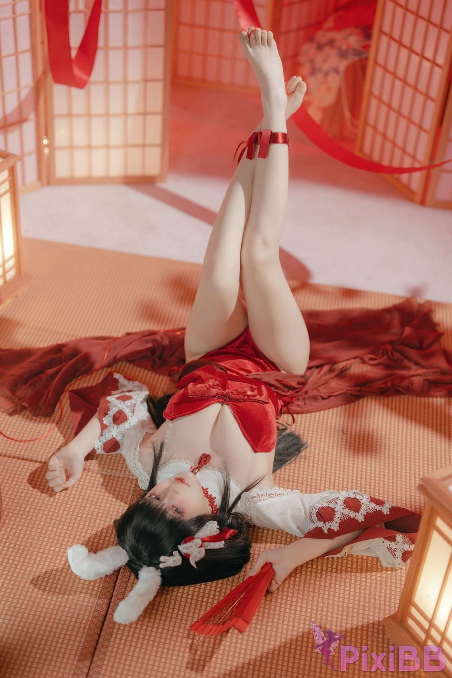 Cosplayer Island fish azur lane mountains praying witch rabbit PixiBB.COM 047