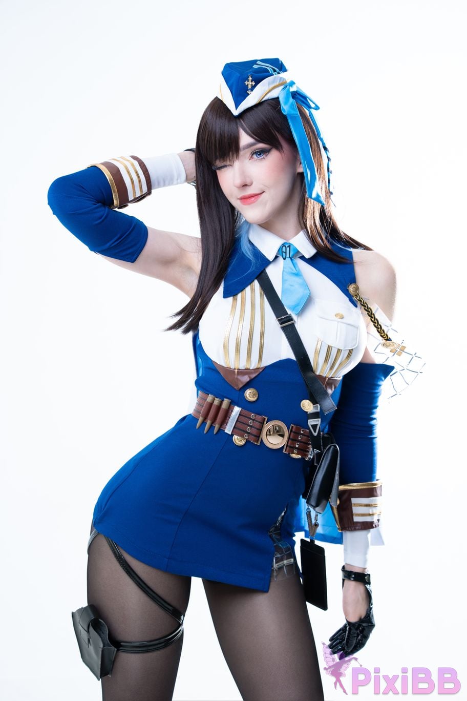 Cosplayer Candy Ball Nikke Marian PixiBB.COM 002